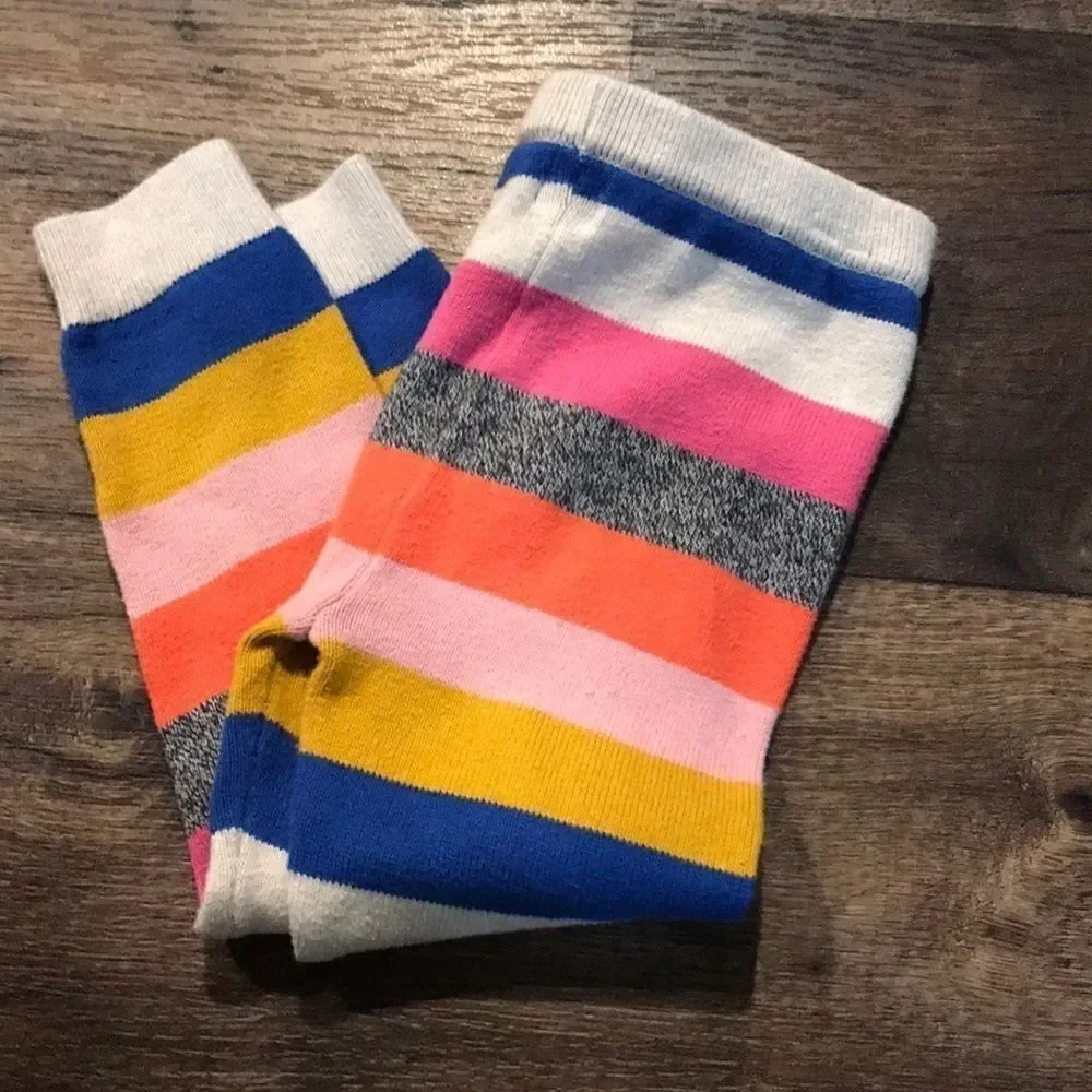 BabyGap Multicolor Striped Leggings Three Toddler
